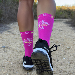 Chaussettes de Sport Roses